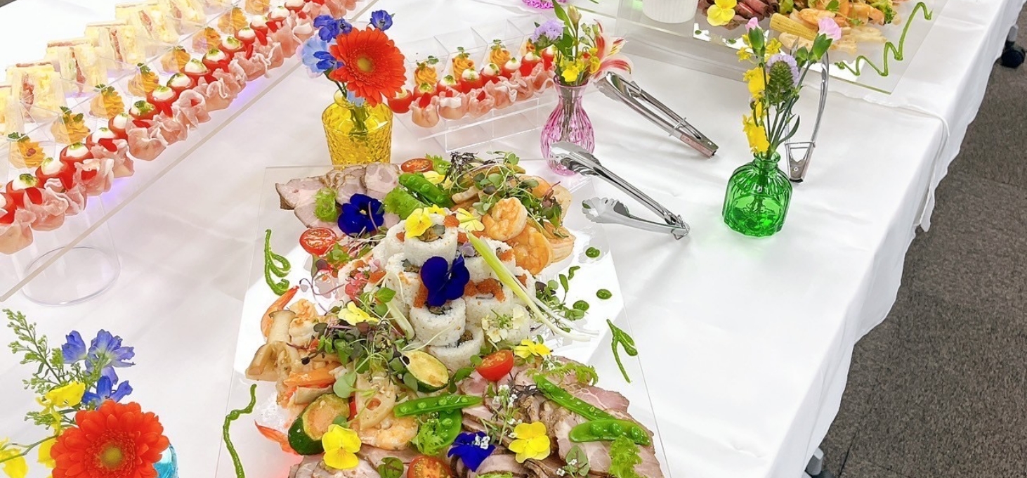 テレビ局の番組収録の打ち上げでご提供したケータリング料理画像01