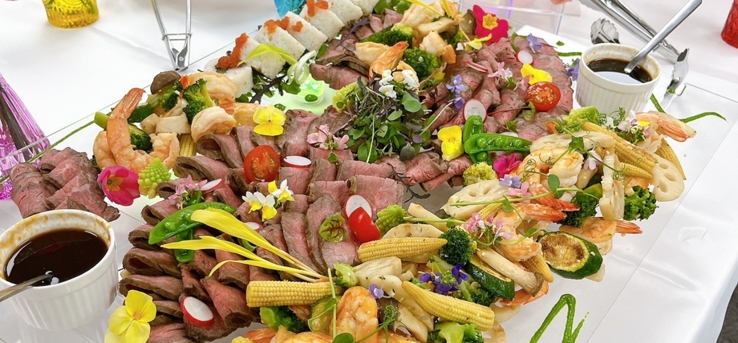 テレビ局の番組収録の打ち上げでご提供したケータリング料理画像02