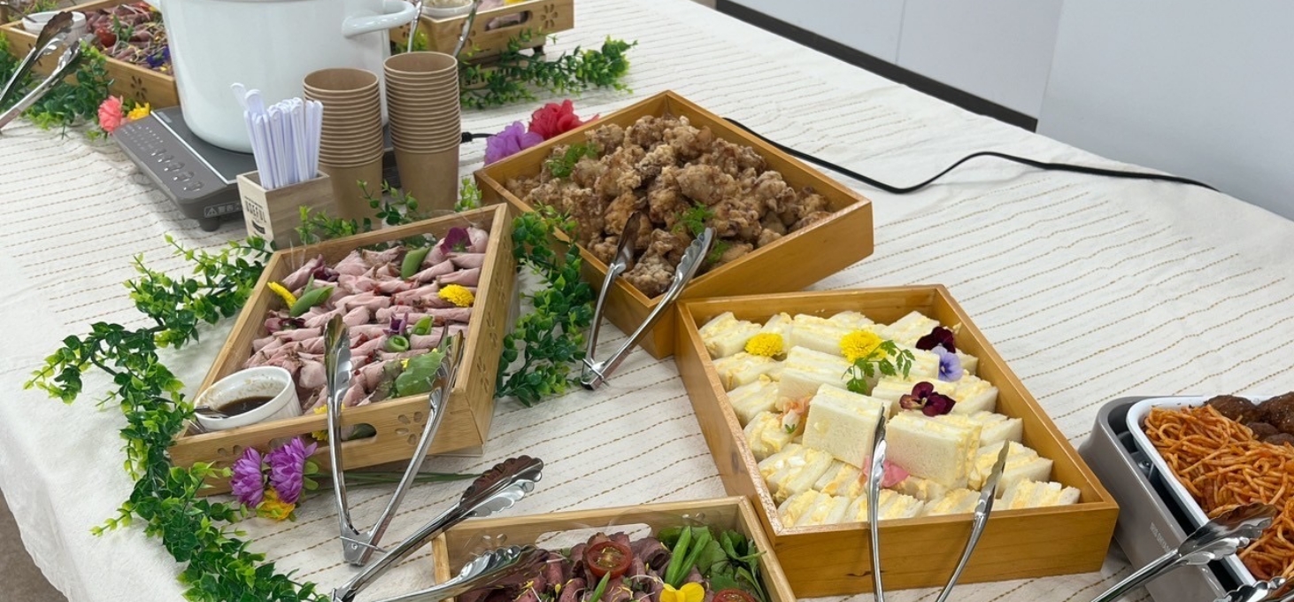 豫洲短板産業株式会社様にご提供したケータリング料理画像01